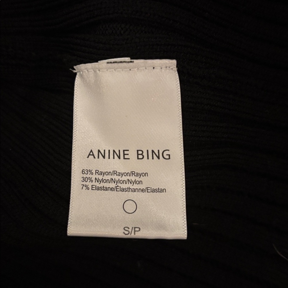 Anine Bing Joslyn Ribbed Knit Dress - Picture 7 of 7